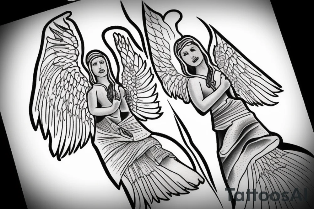 angel Moroni tattoo idea