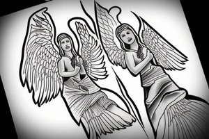 angel Moroni tattoo idea