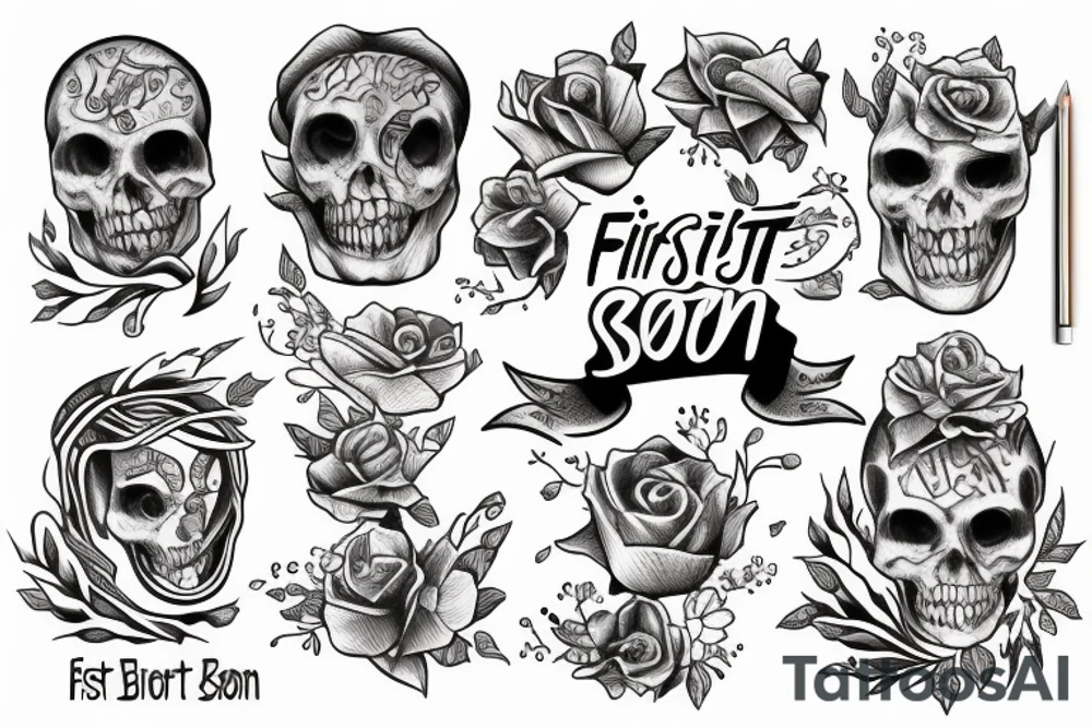 First born son tattoo idea