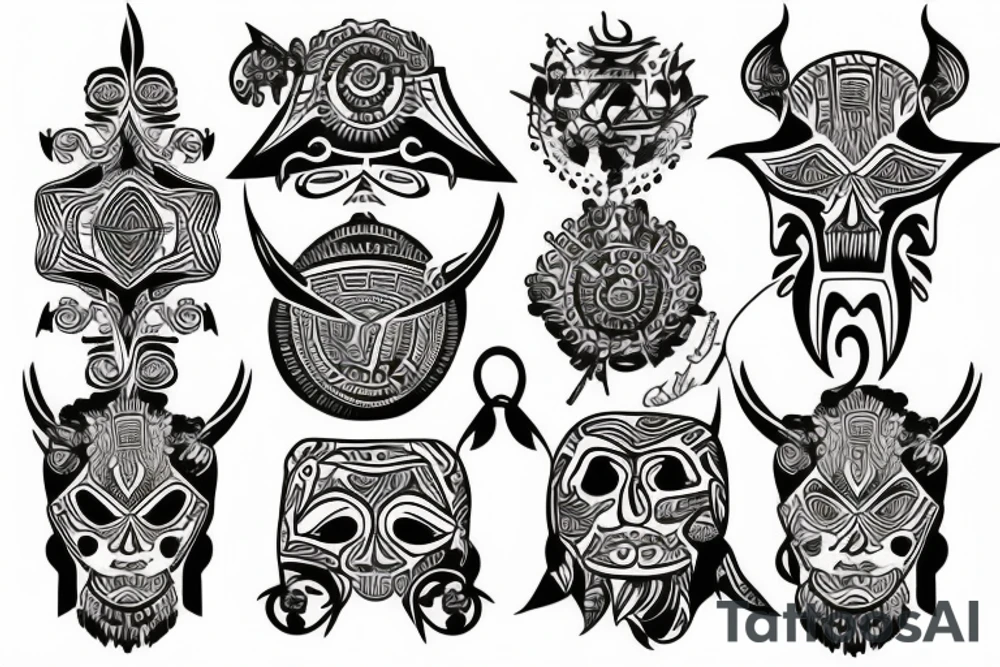 Island life tattoo idea