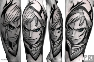 Link from legend of Zelda tattoo idea