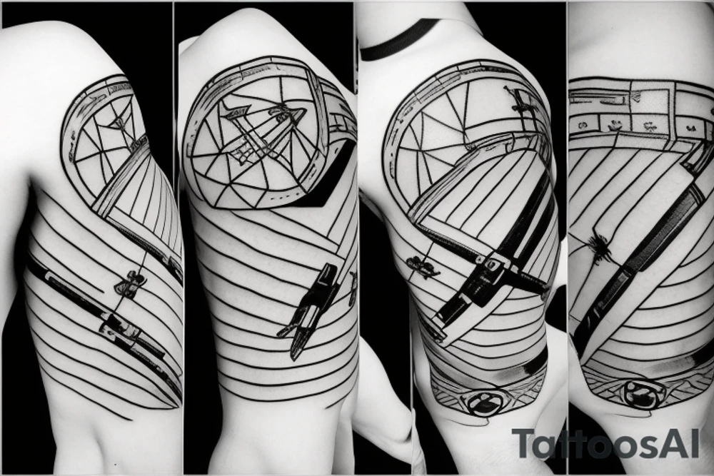 x-wing tattoo idea