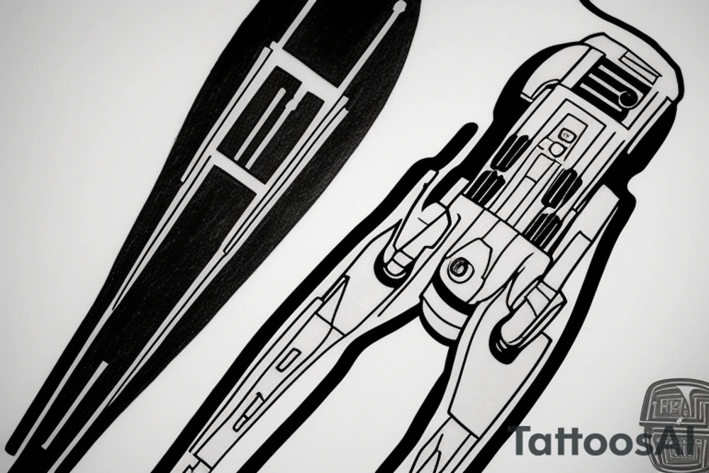 lightsaber tattoo idea