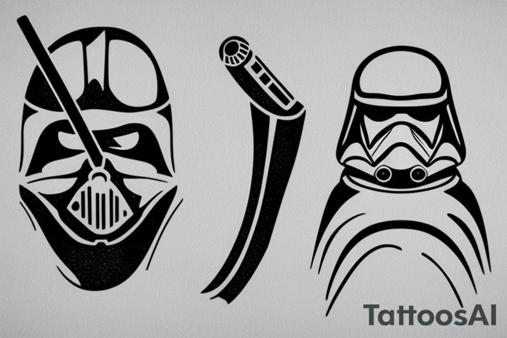 lightsaber tattoo idea