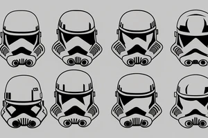 star wars clone trooper helmet tattoo idea