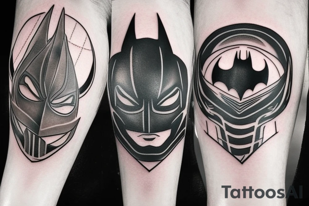 Batman logo tattoo idea