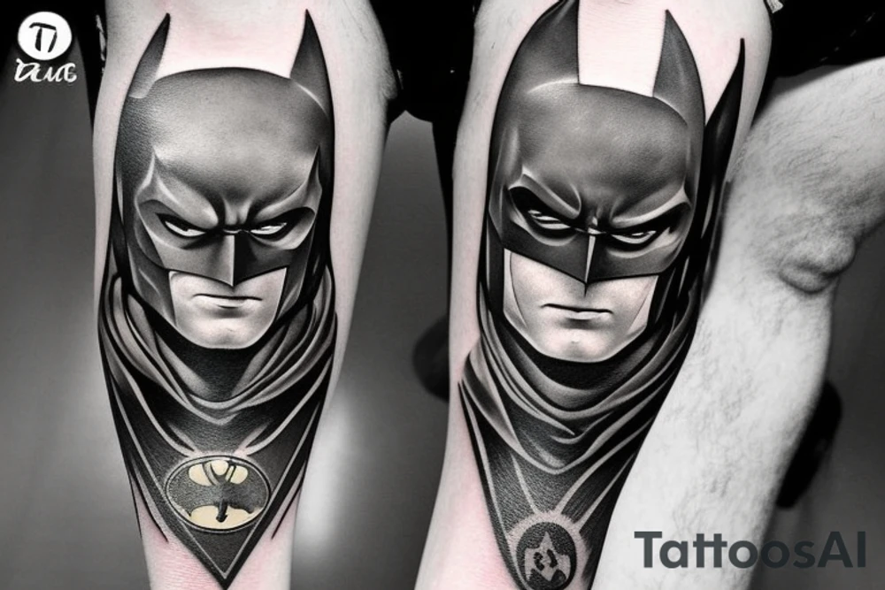 Batman logo tattoo idea