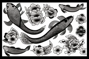 koi tattoo idea
