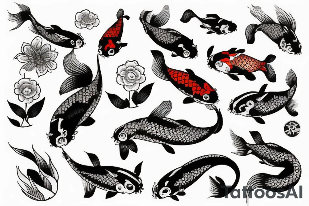 koi tattoo idea