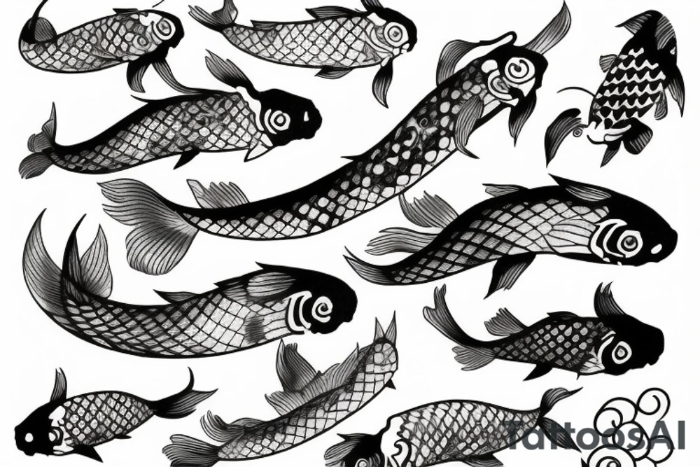 koi tattoo idea