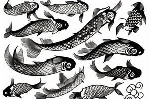 koi tattoo idea
