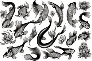 koi tattoo idea
