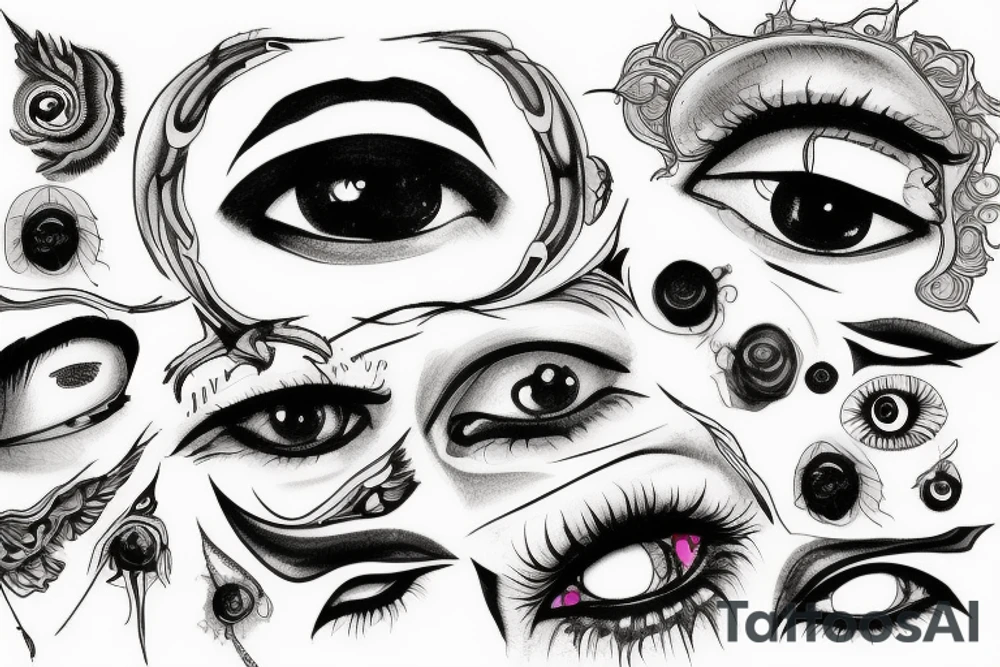eye tattoo idea