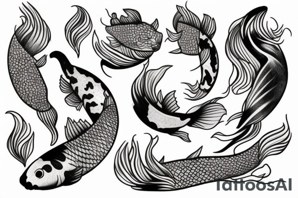koi tattoo idea