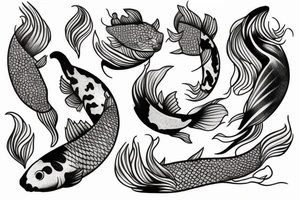 koi tattoo idea