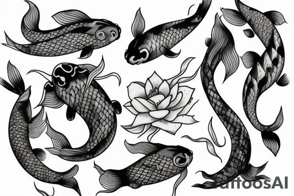 koi tattoo idea