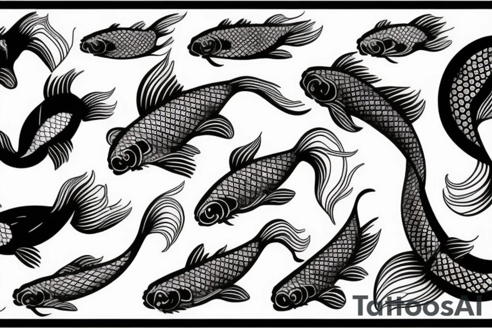 koi tattoo idea