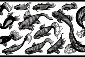 koi tattoo idea