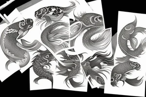 koi tattoo idea