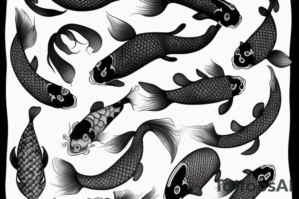 koi tattoo idea