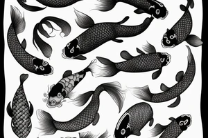 koi tattoo idea