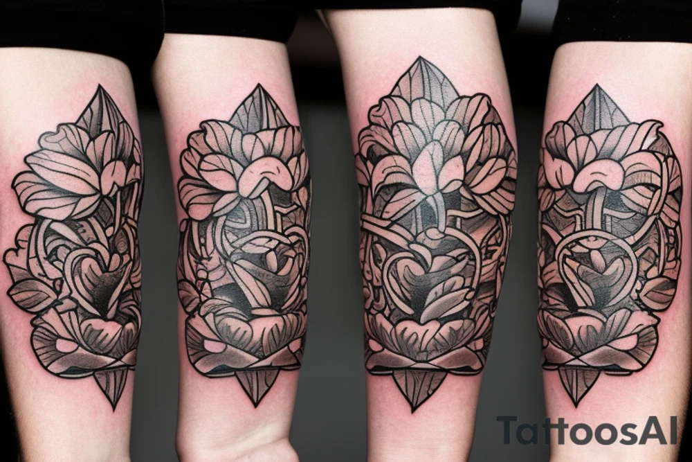 Left arm: Visualizing intellectual development, Tudor Rose on inner bicep, and traditional British landscape on inner forearm. tattoo idea