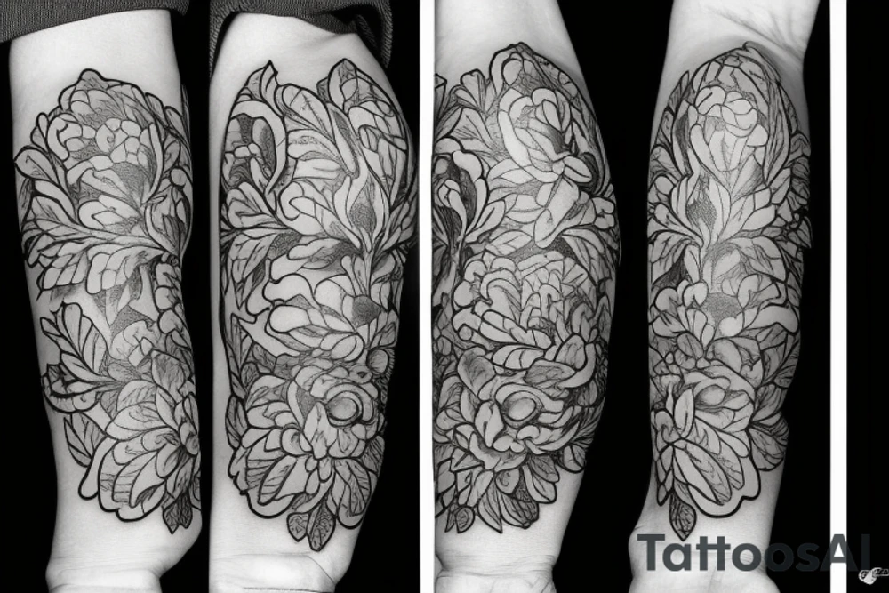 Left arm: Visualizing intellectual development, Tudor Rose on inner bicep, and traditional British landscape on inner forearm. tattoo idea