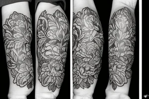 Left arm: Visualizing intellectual development, Tudor Rose on inner bicep, and traditional British landscape on inner forearm. tattoo idea