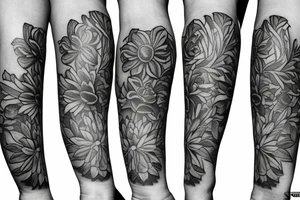 Left arm: Visualizing intellectual development, Tudor Rose on inner bicep, and traditional British landscape on inner forearm. tattoo idea