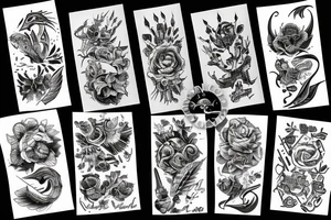 claw marks tattoo idea