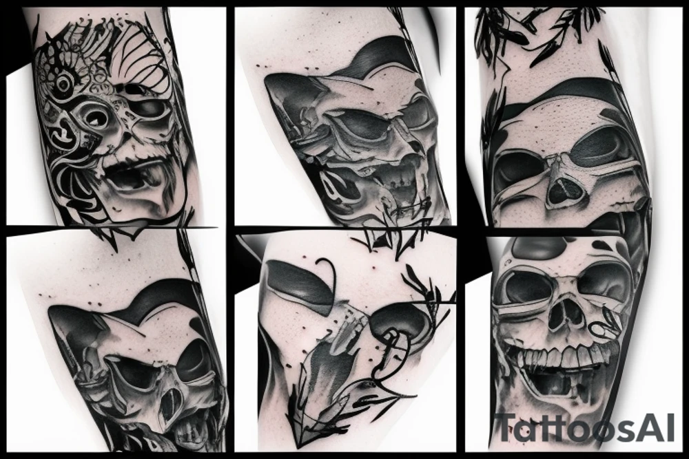 claw marks tattoo idea