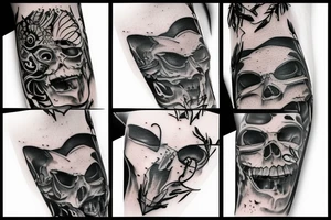claw marks tattoo idea