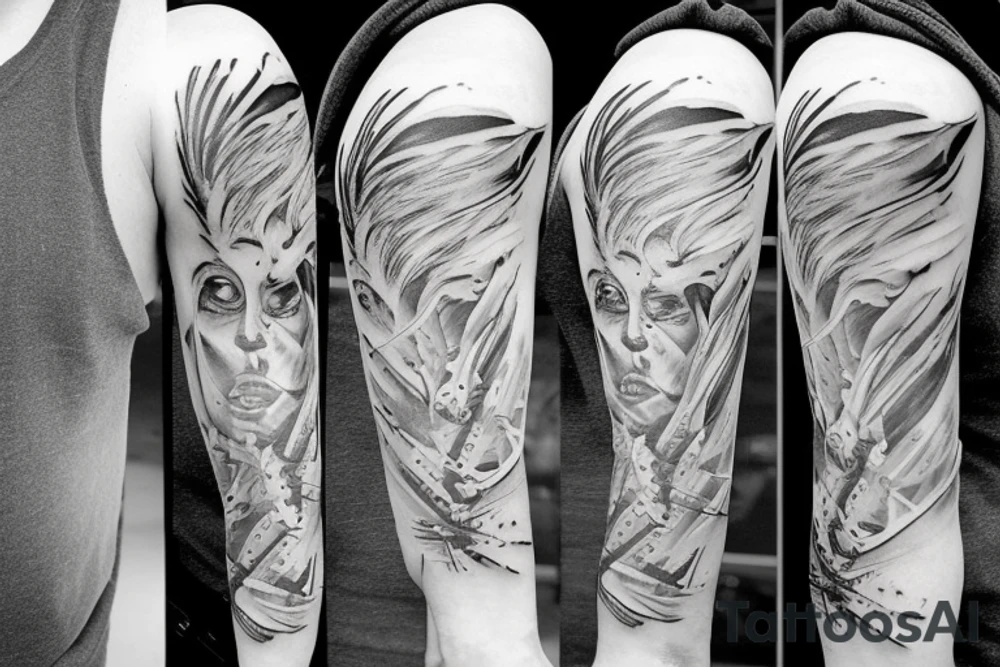 claw marks tattoo idea