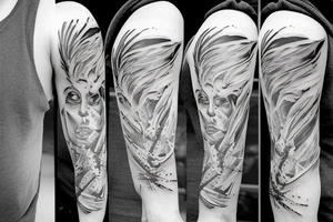 claw marks tattoo idea