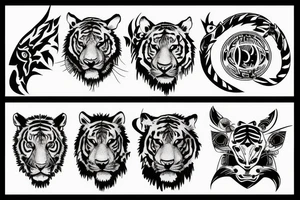 tiger claws tattoo idea