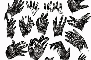 animal claws tattoo idea