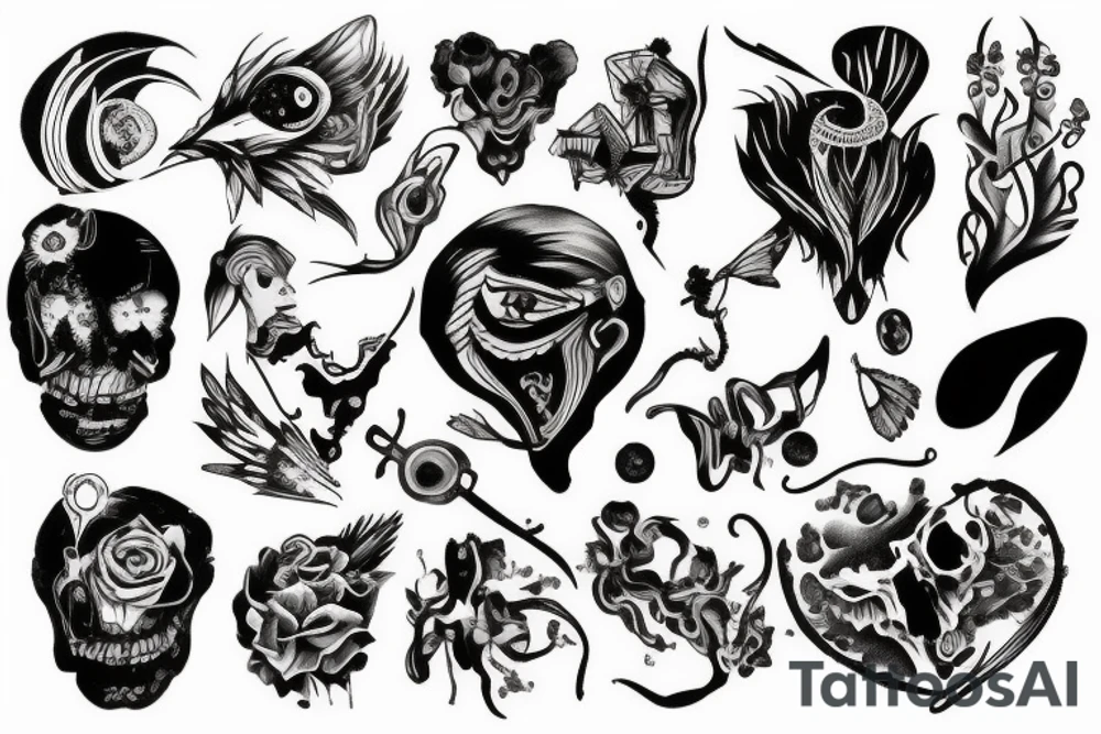 ripped tattoo idea