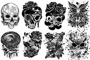 ripped paper tattoo idea
