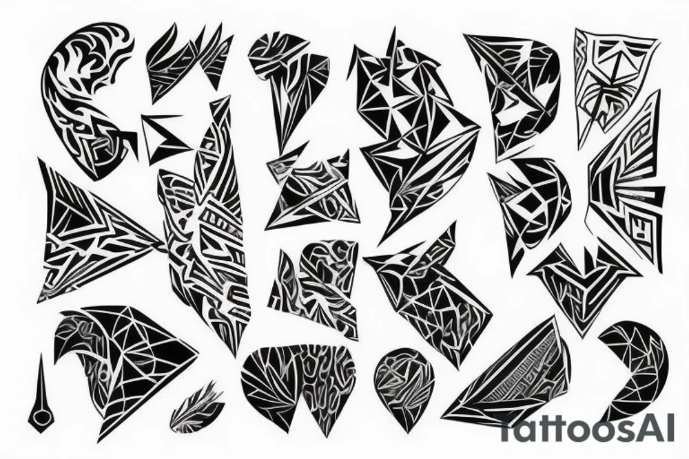 ripped paper tattoo idea