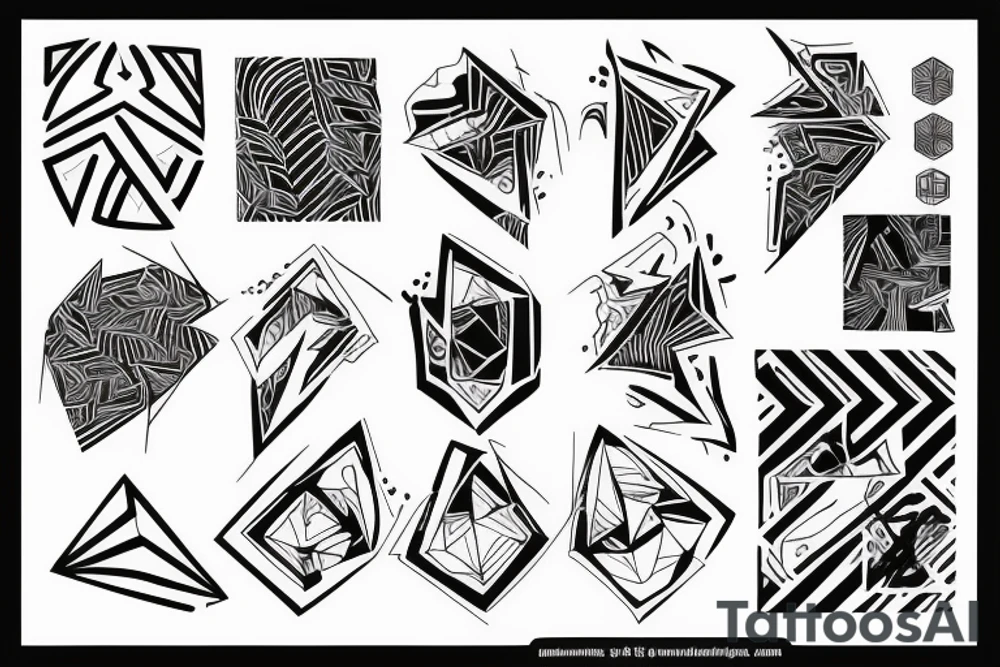 ripped paper tattoo idea