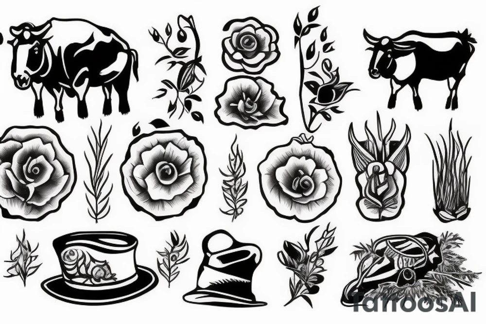 Farming tattoo idea