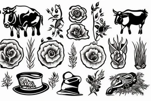 Farming tattoo idea