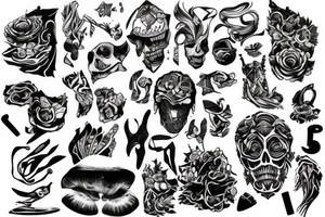 shredded tattoo idea