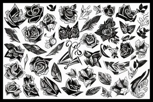 torn paper tattoo idea