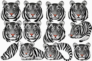 tiger stripes tattoo idea