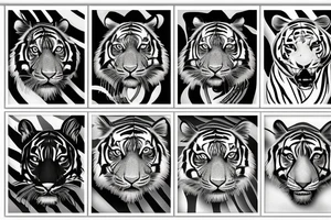 tiger stripes tattoo idea