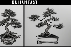 bonsai tree tattoo idea