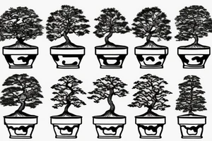 bonsai tree tattoo idea