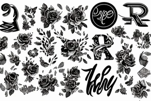 P p p P tattoo idea