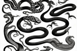 Mitgard snake tattoo idea